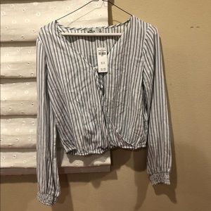 Hollister striped long sleeve